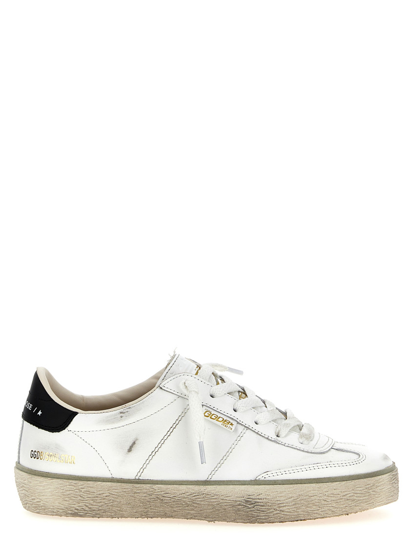 Golden Goose Soul Star Sneakers Black In Black