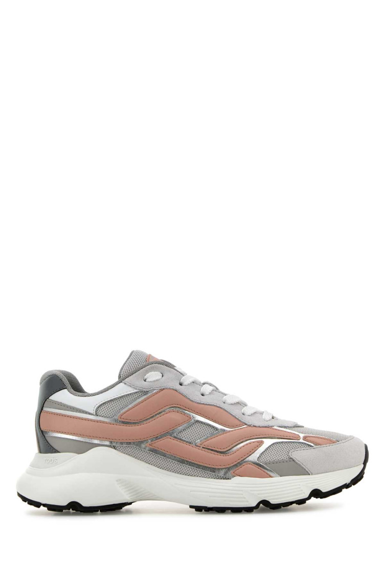 TOD'S MULTICOLOR LACE UP SNEAKERS