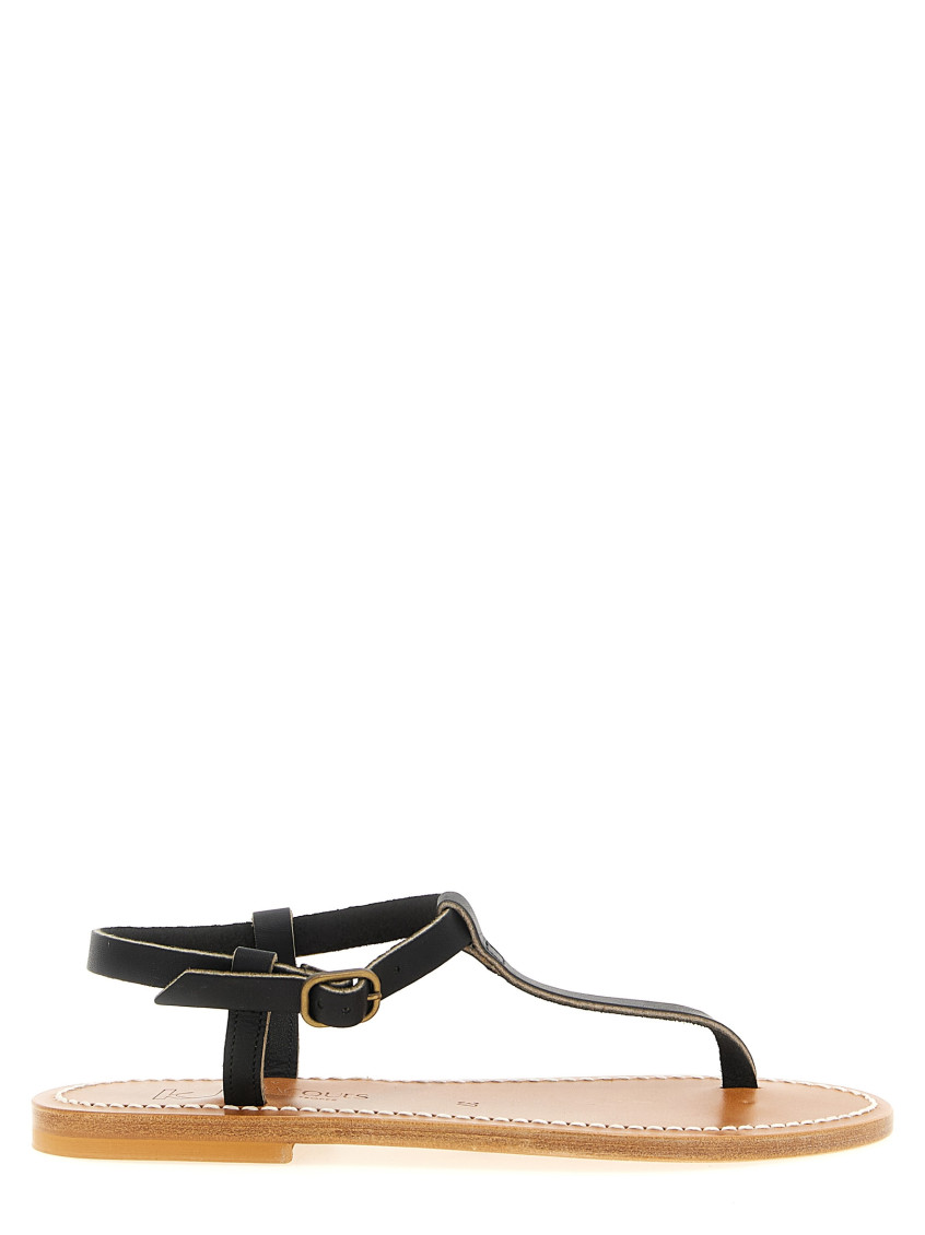 K.jacques Saint Tropez Petrone Sandals Black