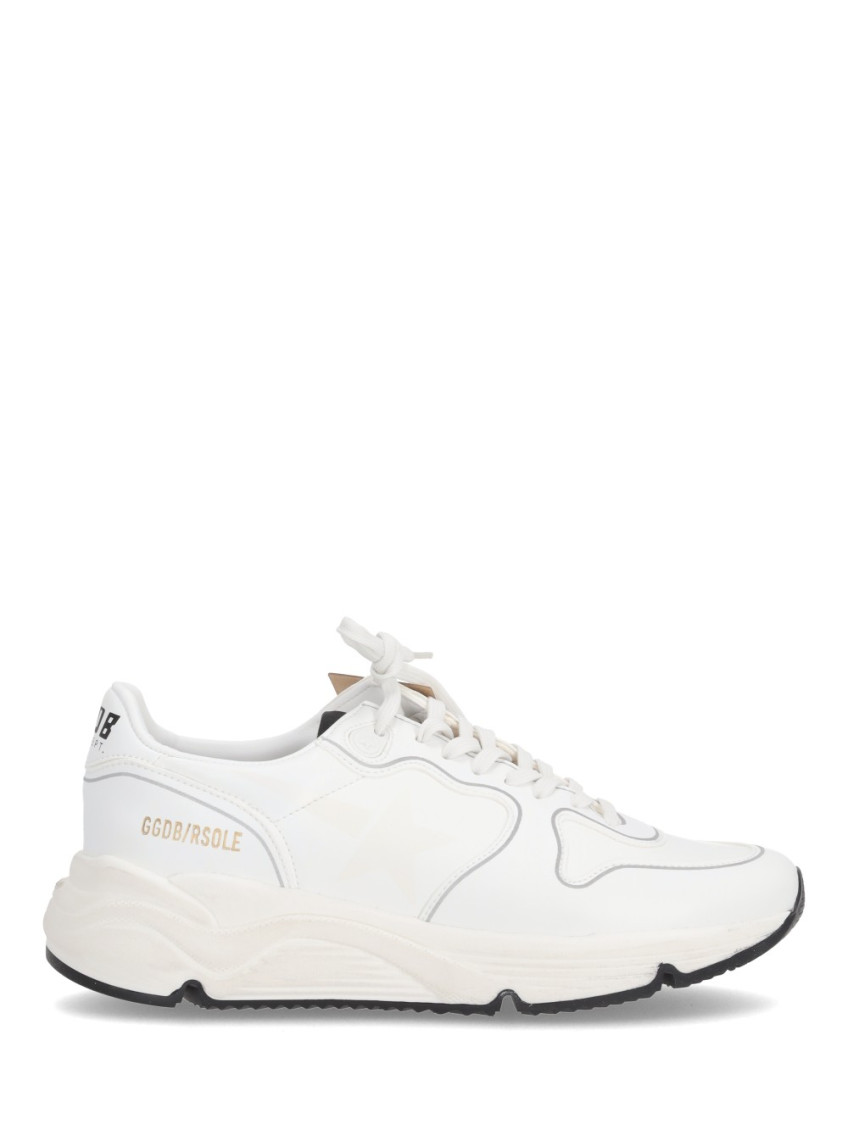 Golden Goose White Logo Sneakers