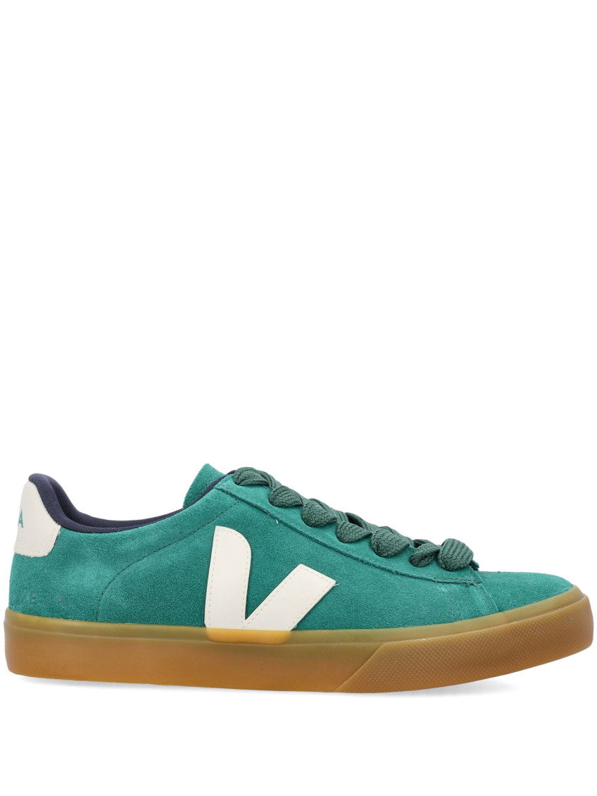 Veja Bold Round Toe Suede Sneakers