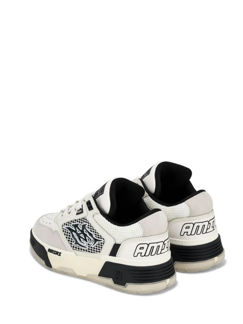 Amiri White Logo Collection Sneakers for Men Online USA at Darveys.com