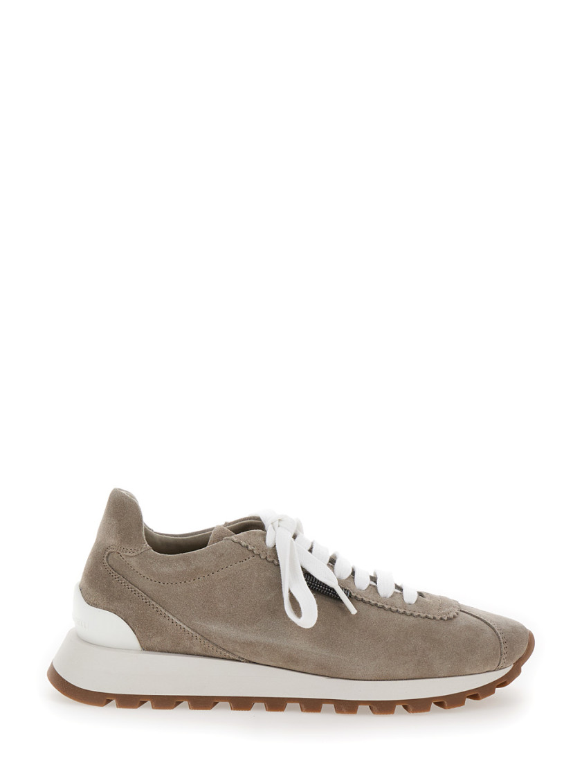 Brunello Cucinelli Flat Shoes In Brown