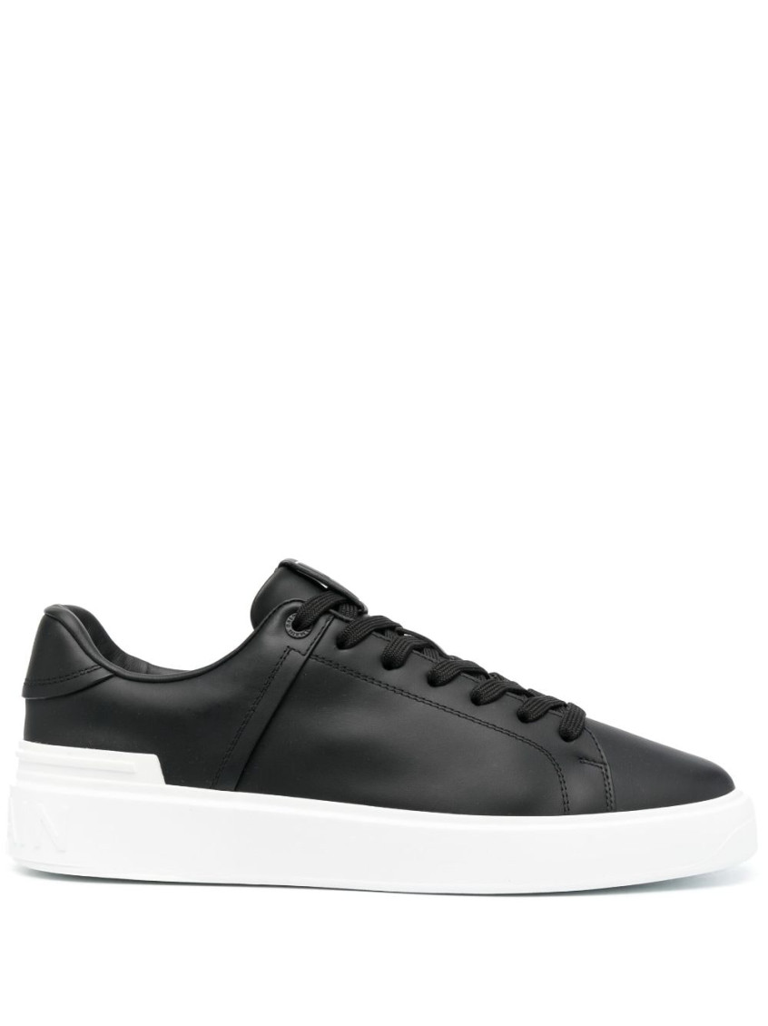 Balmain Black B-court Sneakers