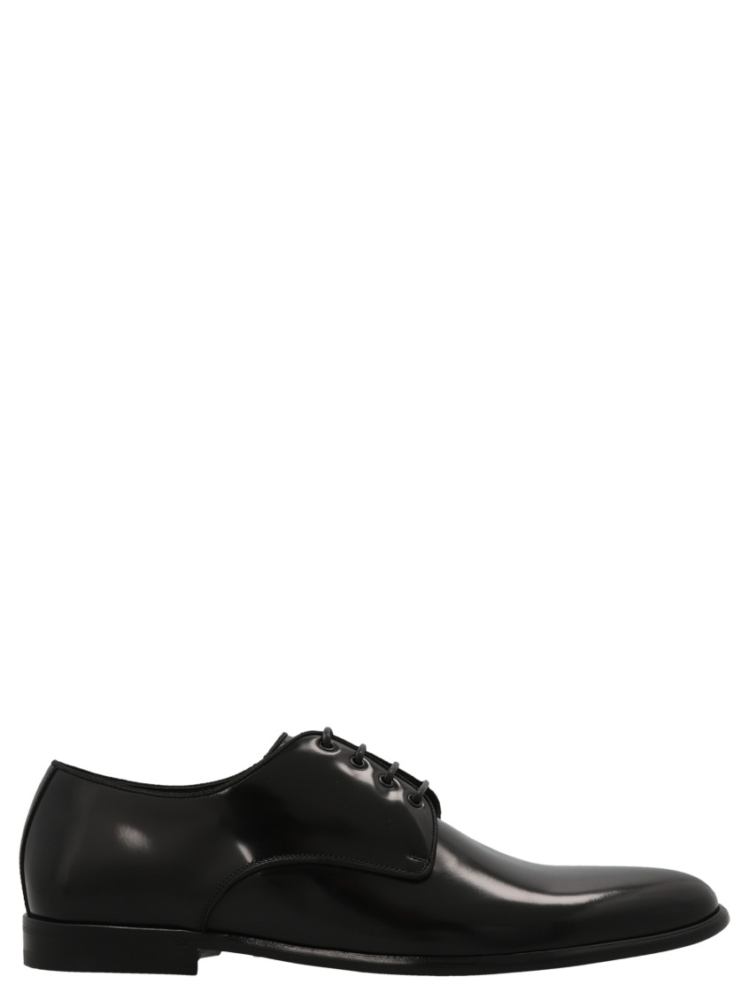 Dolce & Gabbana Derby Lace-up Shoes Lace Up Shoes Black In Black