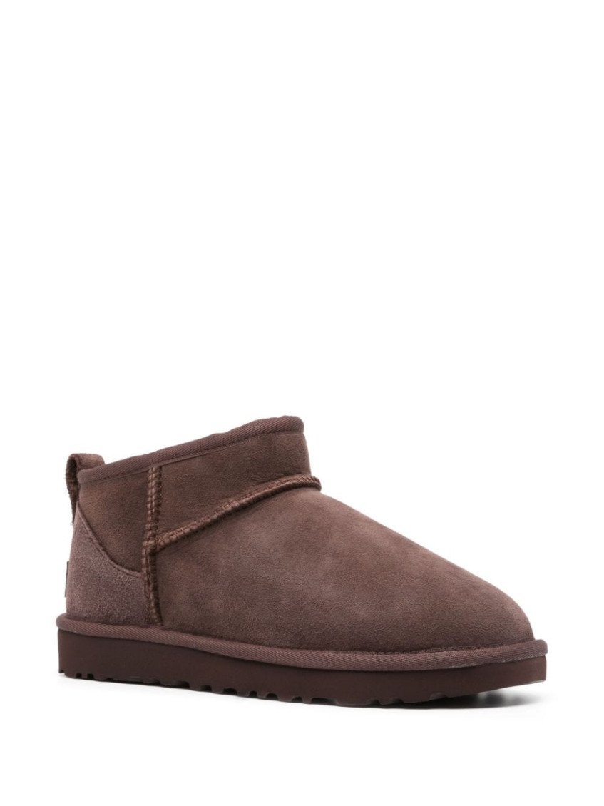 UGG BROWN ULTRA MINI BOOTS 