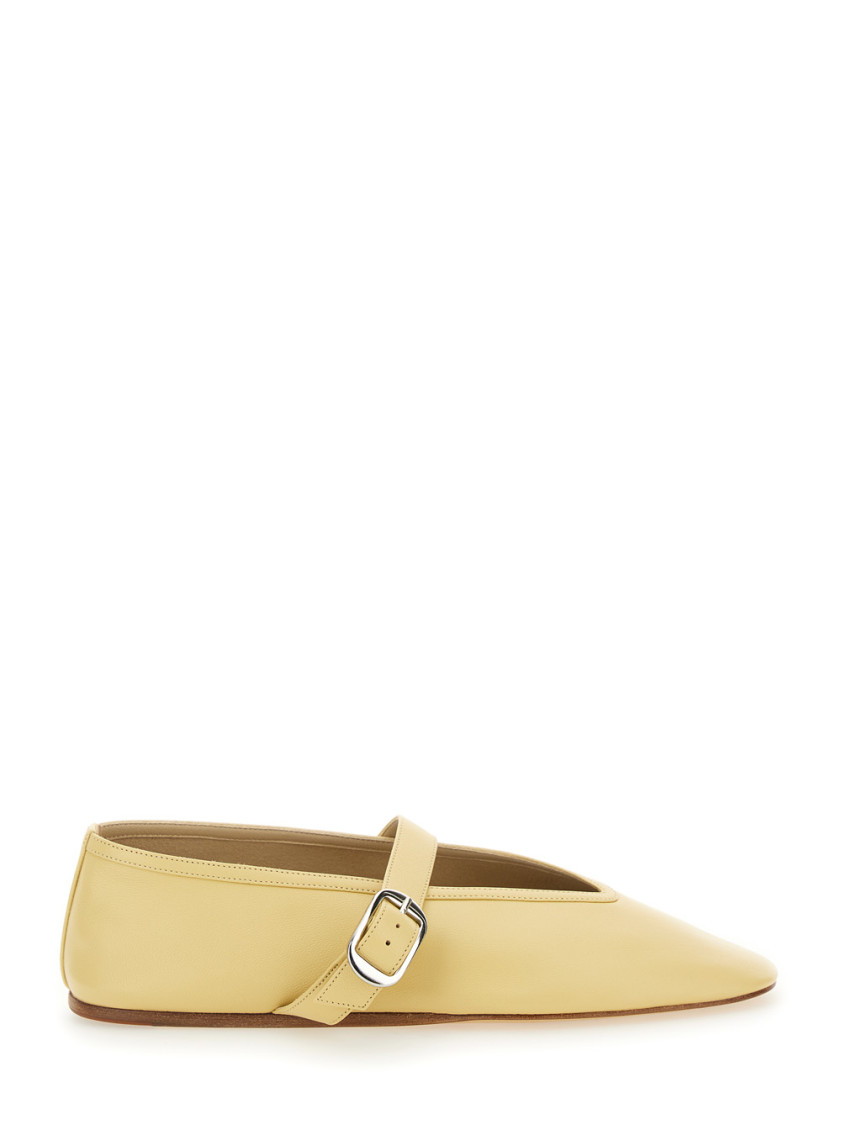 Shop Le Monde Beryl Beige Marry Jane Ballet Flats