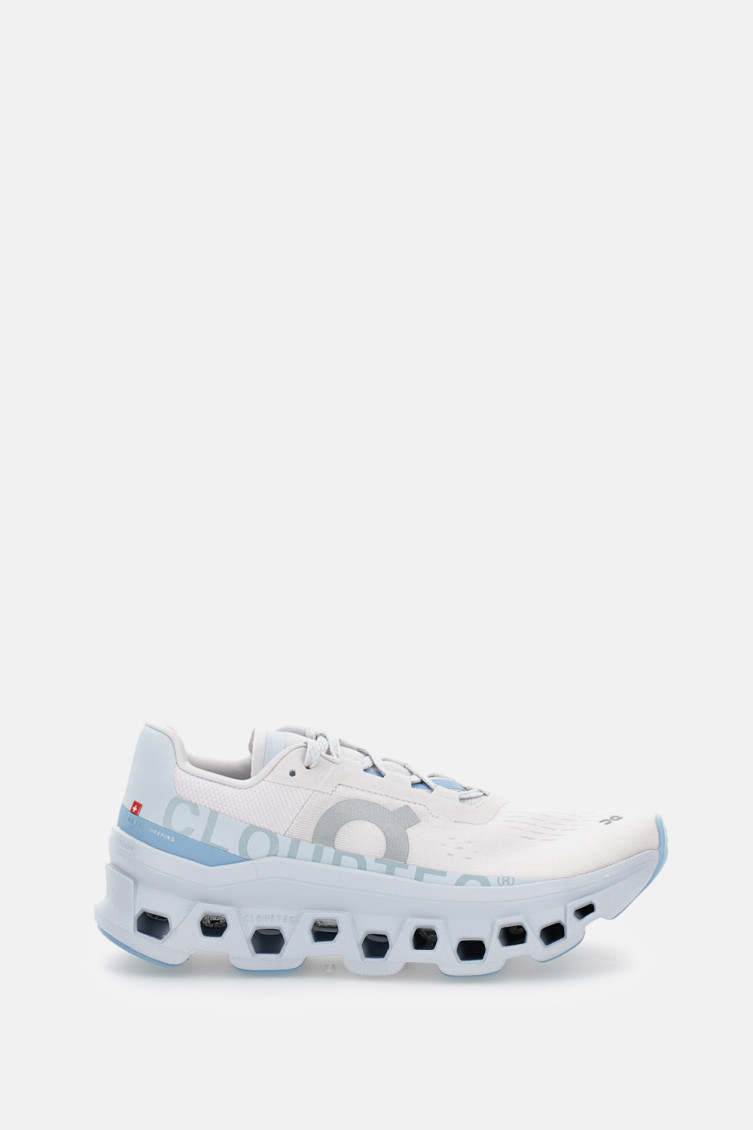 On Running Light Blue Cloudmonster Sneakers In Gray
