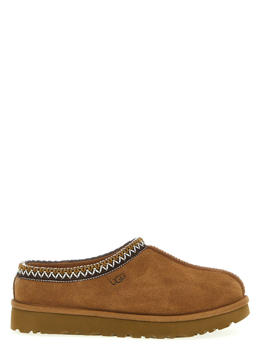 Ugg Brown Tasman Slip On Slides In Brown