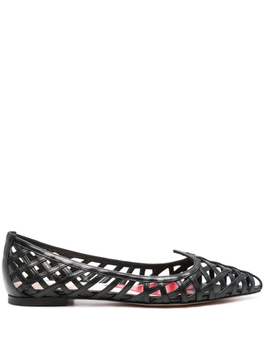 Roger Vivier I Love Vivier Multistrap Ballerinas In Multi