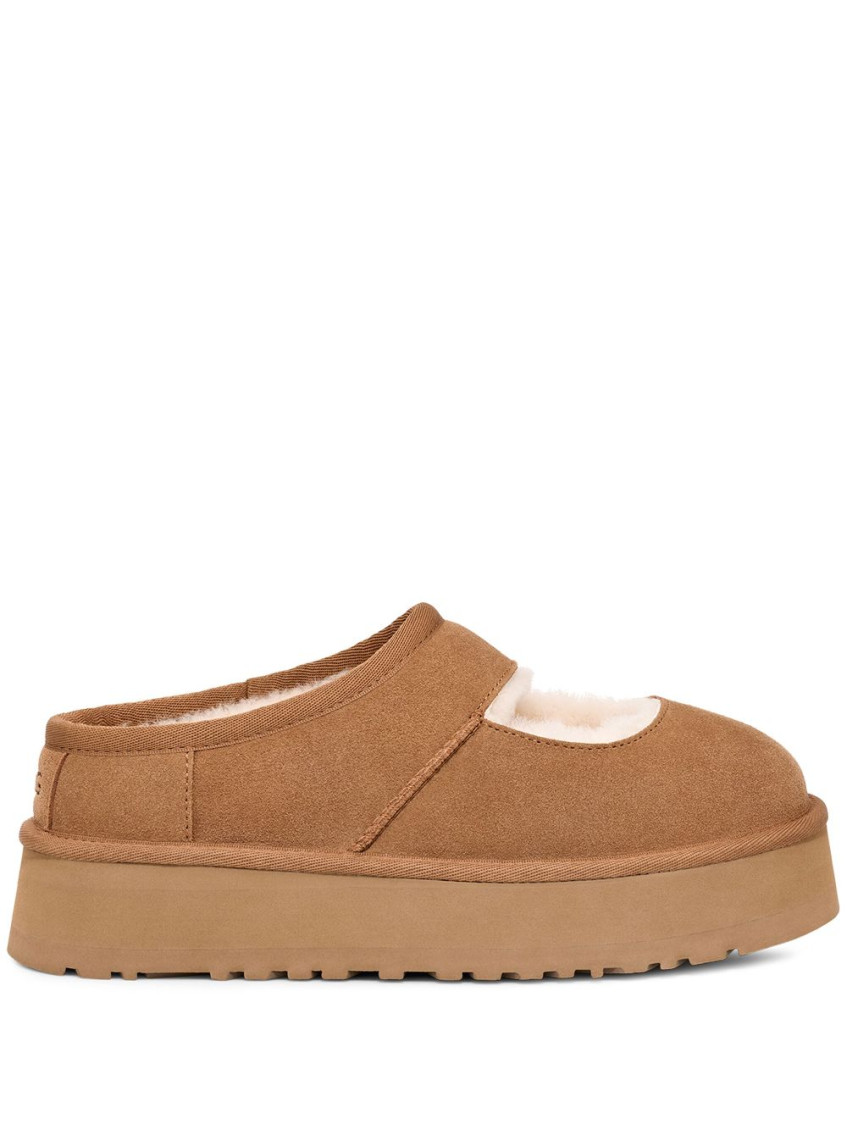 Shop Ugg Brown Round Toe Slides