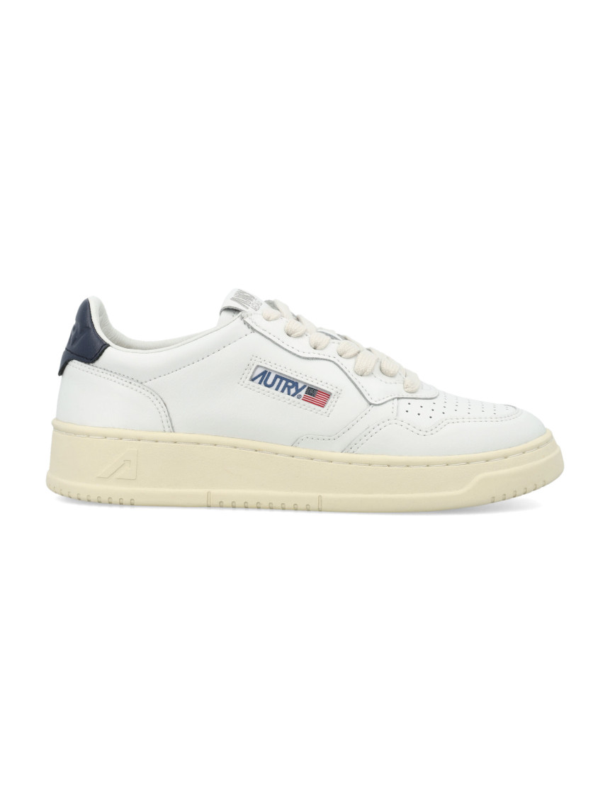 Autry Edalist Low Leather Sneakers In White