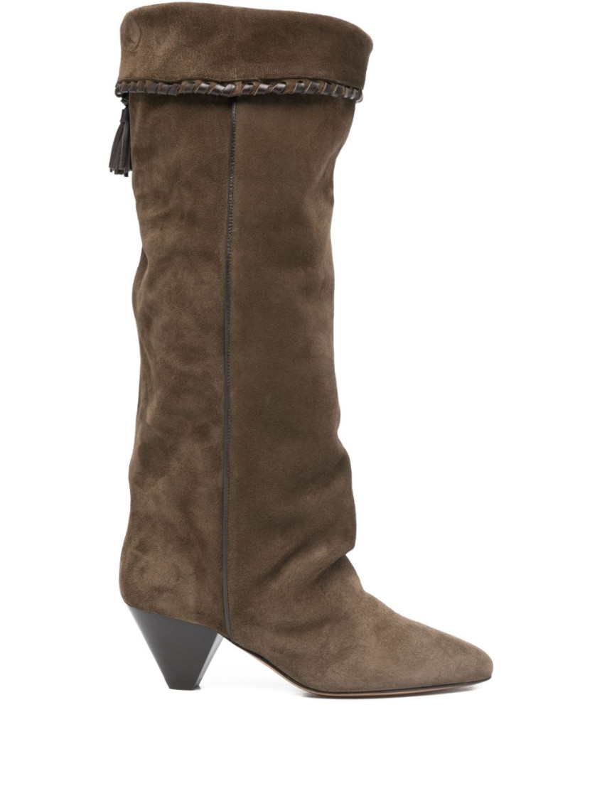 Isabel Marant 55mm Dalby Boots In Brown
