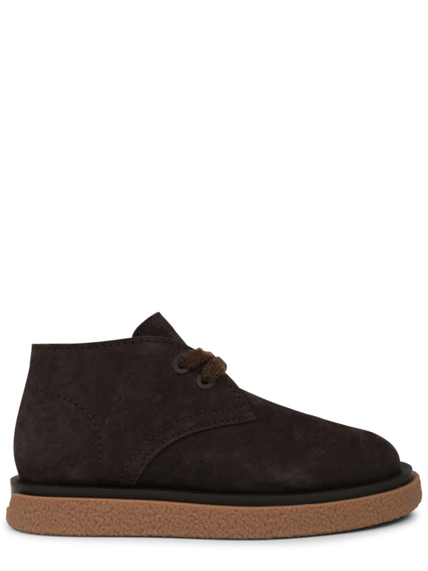 Dior Suede Boot In Brown