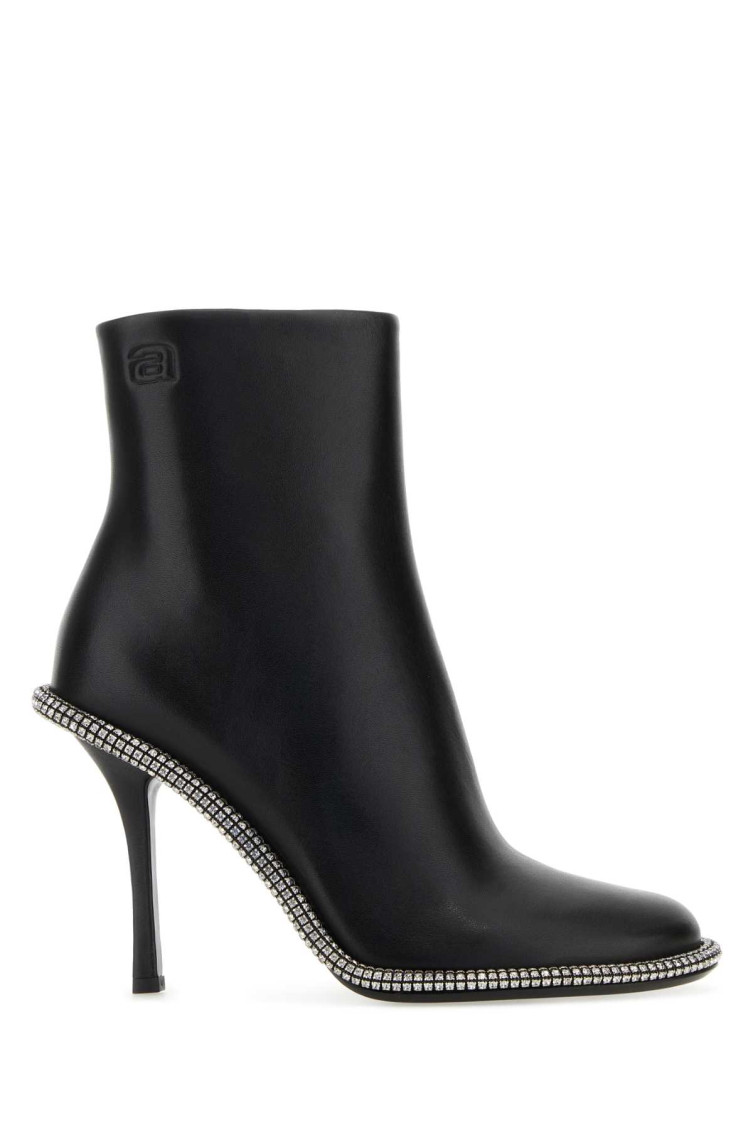 Alexander Wang Nova 105 Boots - Leather - Black In Black