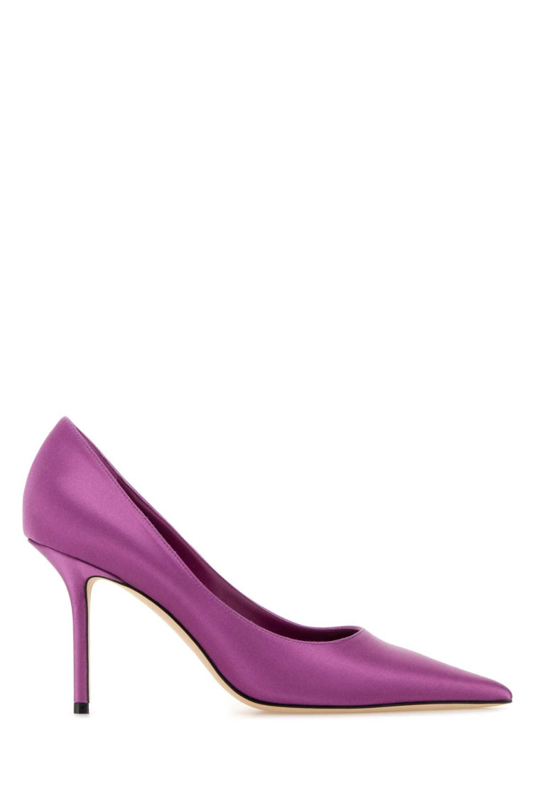 Jimmy Choo Purple Pointed Toe Heels