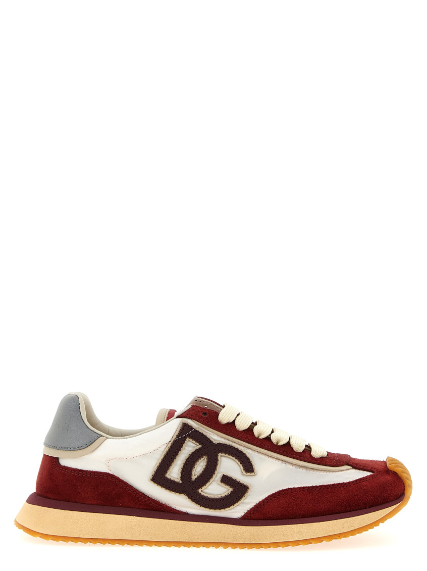 Dolce & Gabbana Multicolor Lace Up Sneakers