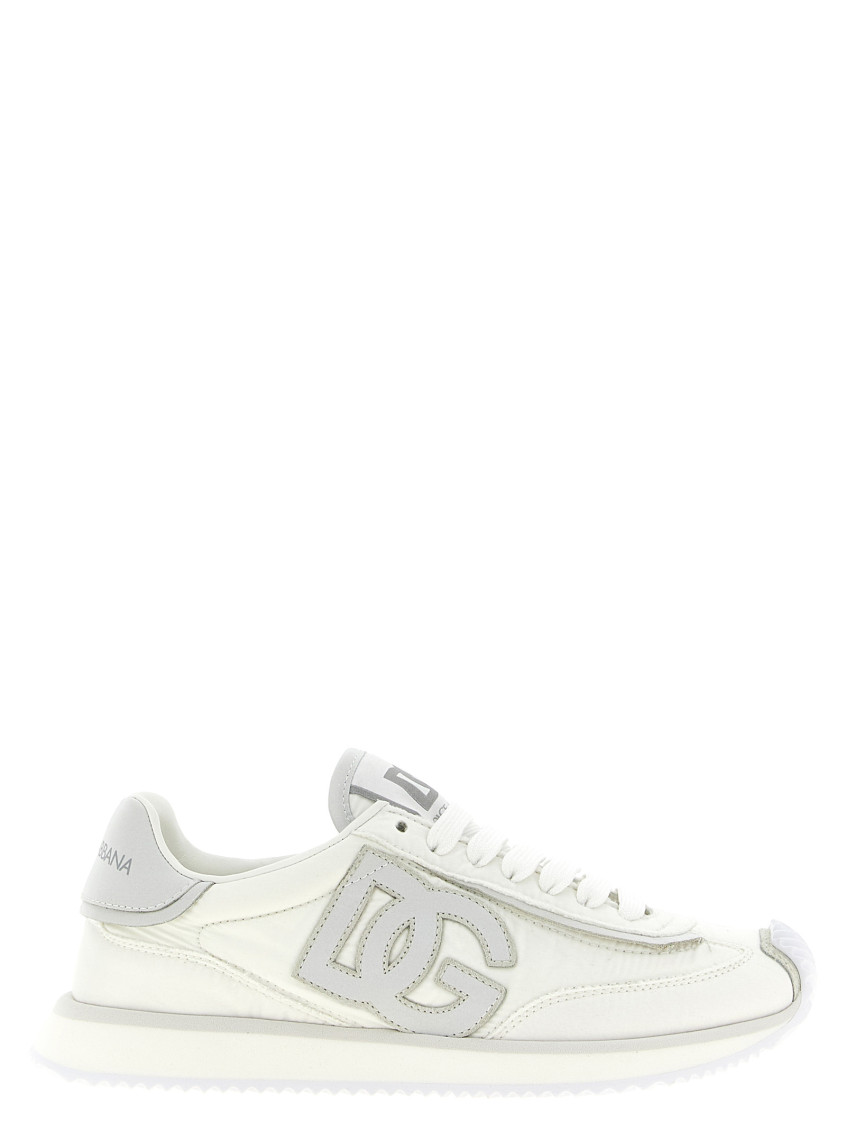 Dolce & Gabbana White Logo Sneakers