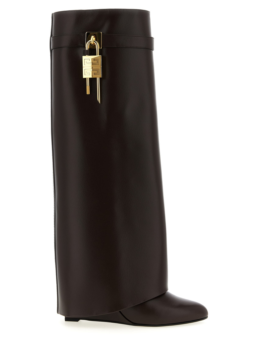 Givenchy Brown Leather Boots