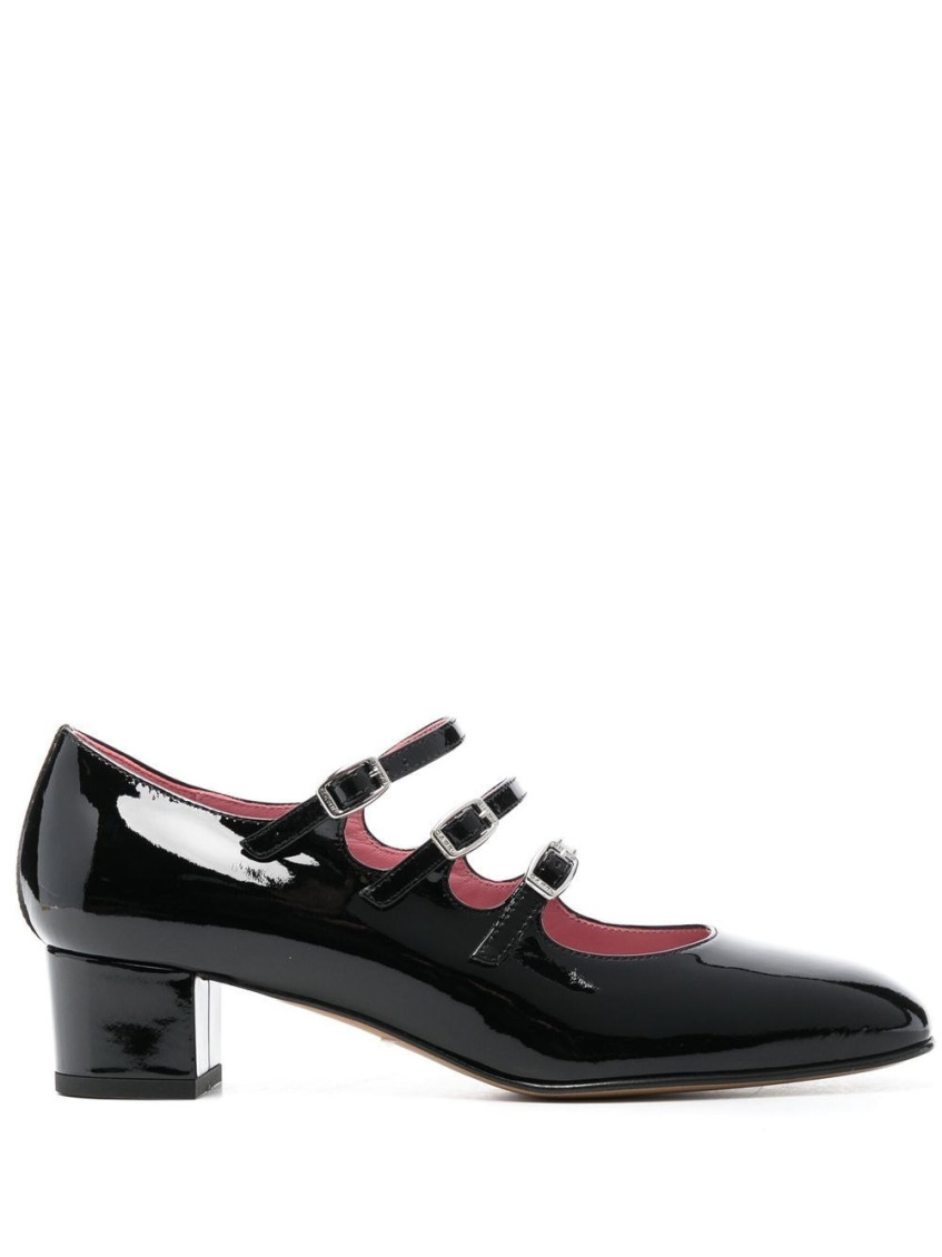 Shop Carel Paris Black Round Toe Pumps