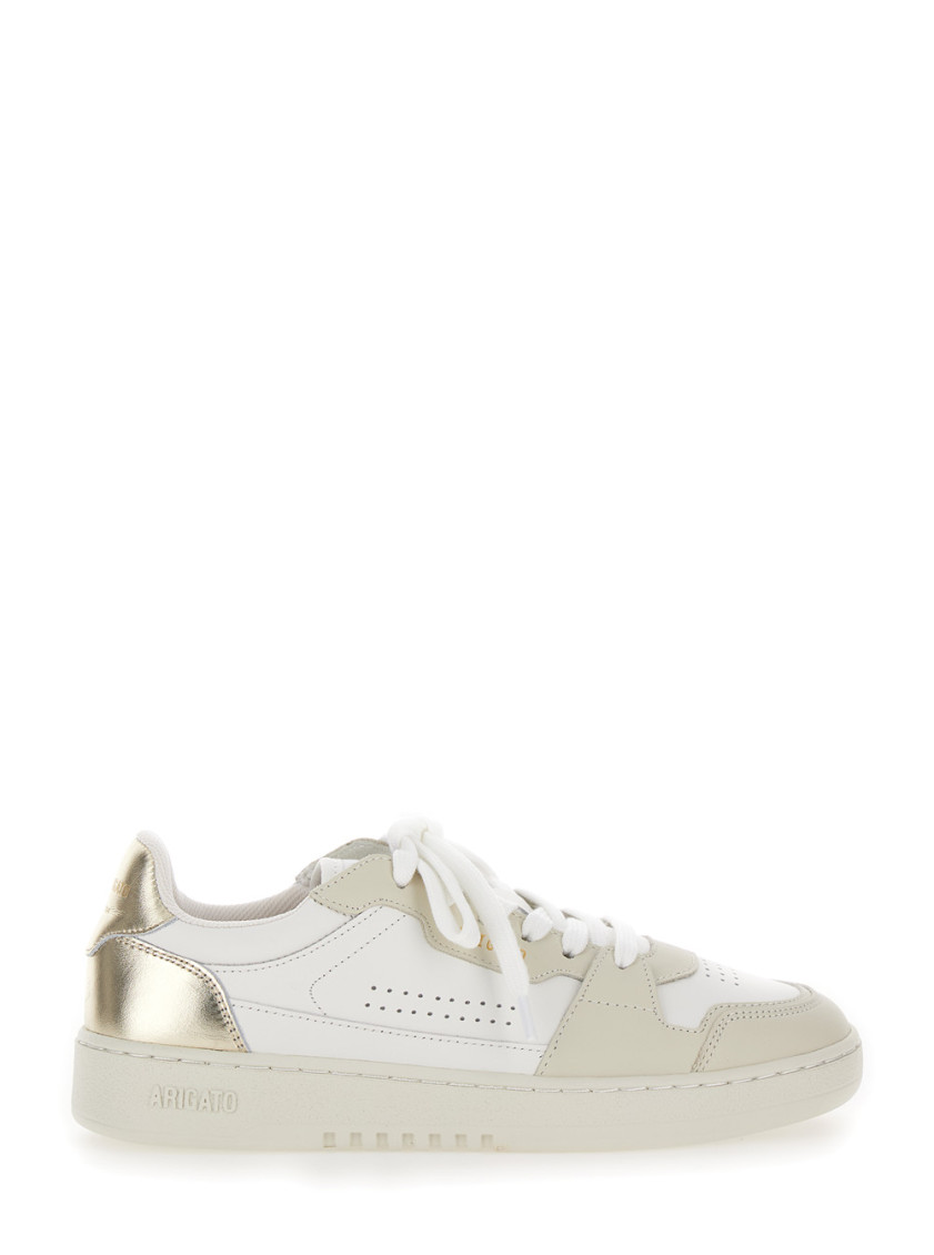Shop Axel Arigato White Lace Up Sneakers