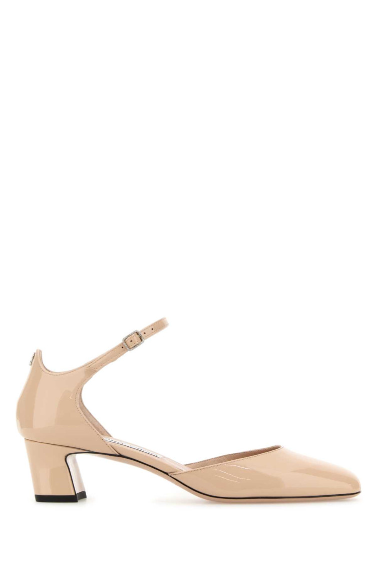 Jimmy Choo Pixie Ankle-strap Mary Janes Pumps In Pink