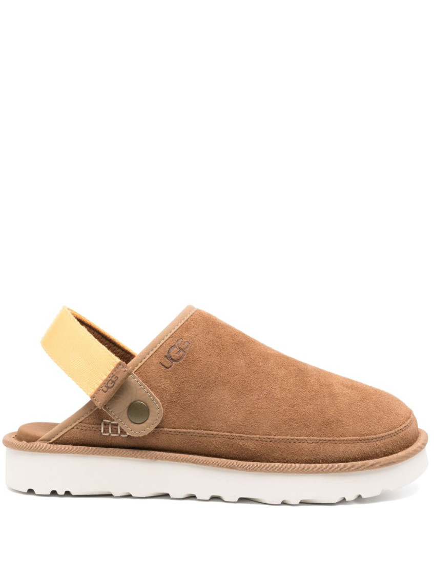 Ugg Suede Clog Ii Sandals In Brown