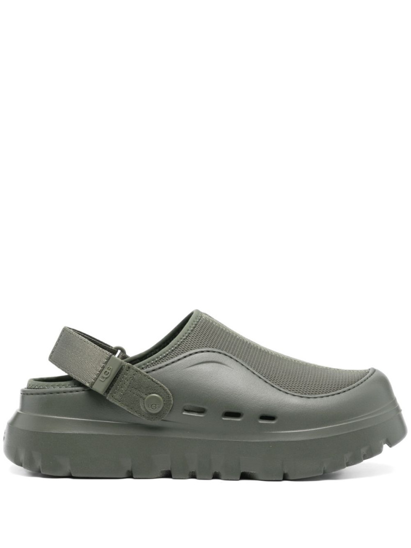 Shop Ugg Green Peakmod Sandals