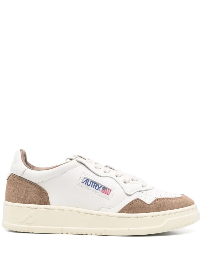 Autry White Low Top Sneakers