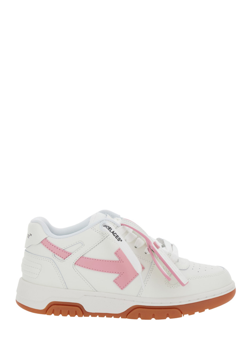 Shop Off-white White Out Of Office Sneakers In Pink