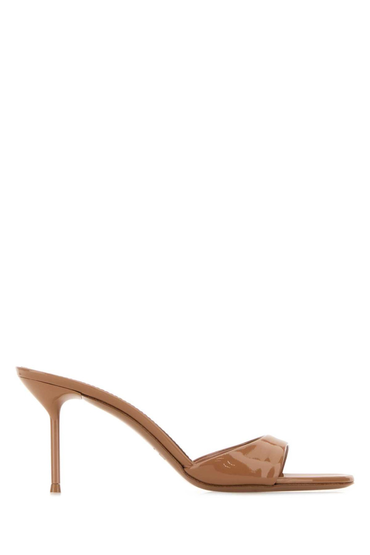 Shop Paris Texas Beige Leather Heels