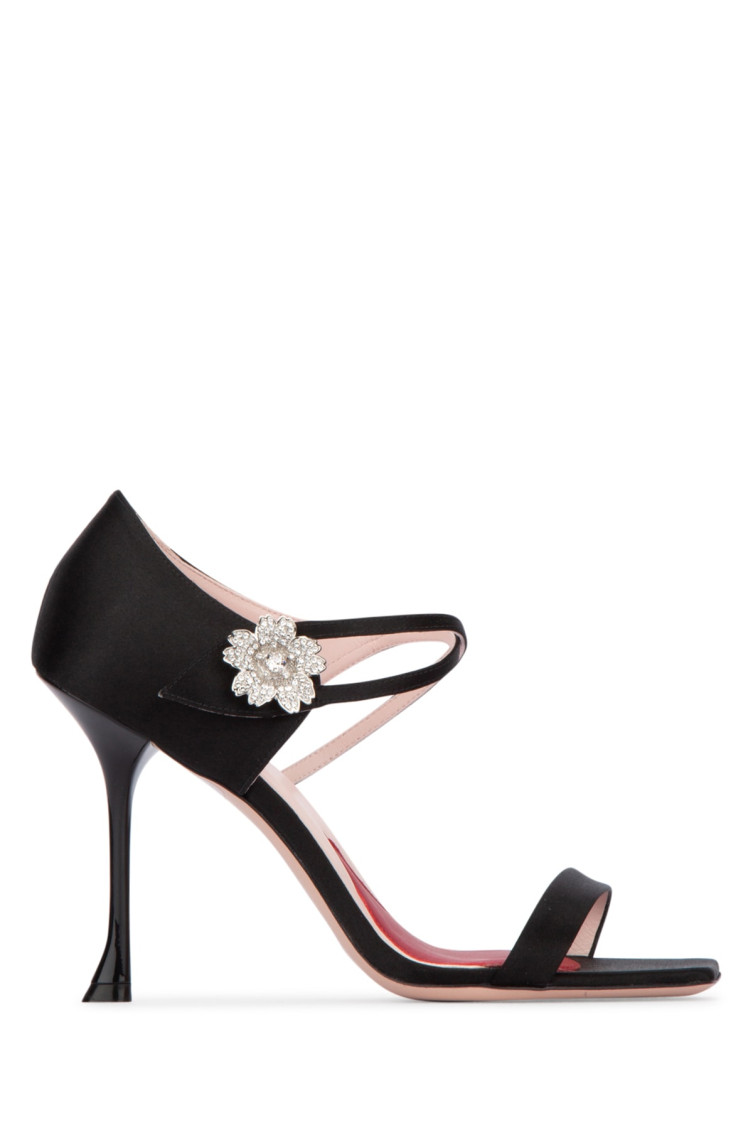 Roger Vivier "vivier Daisy Strass I In Black