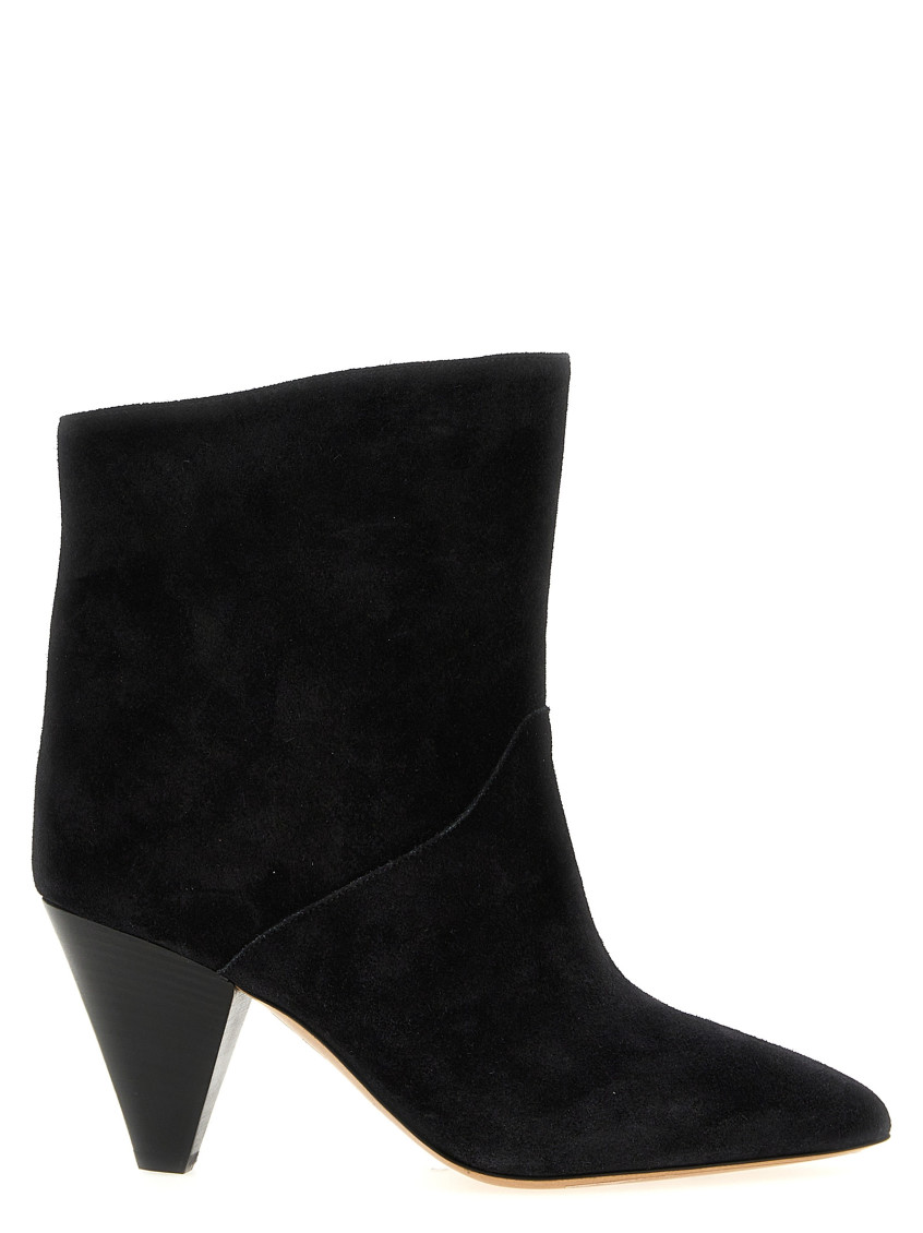 Isabel Marant Loline Ankle Boots In Black