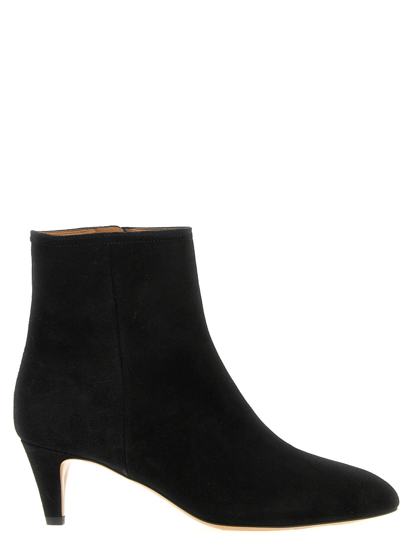 Isabel Marant 55mm Deone Suede Boots In Black