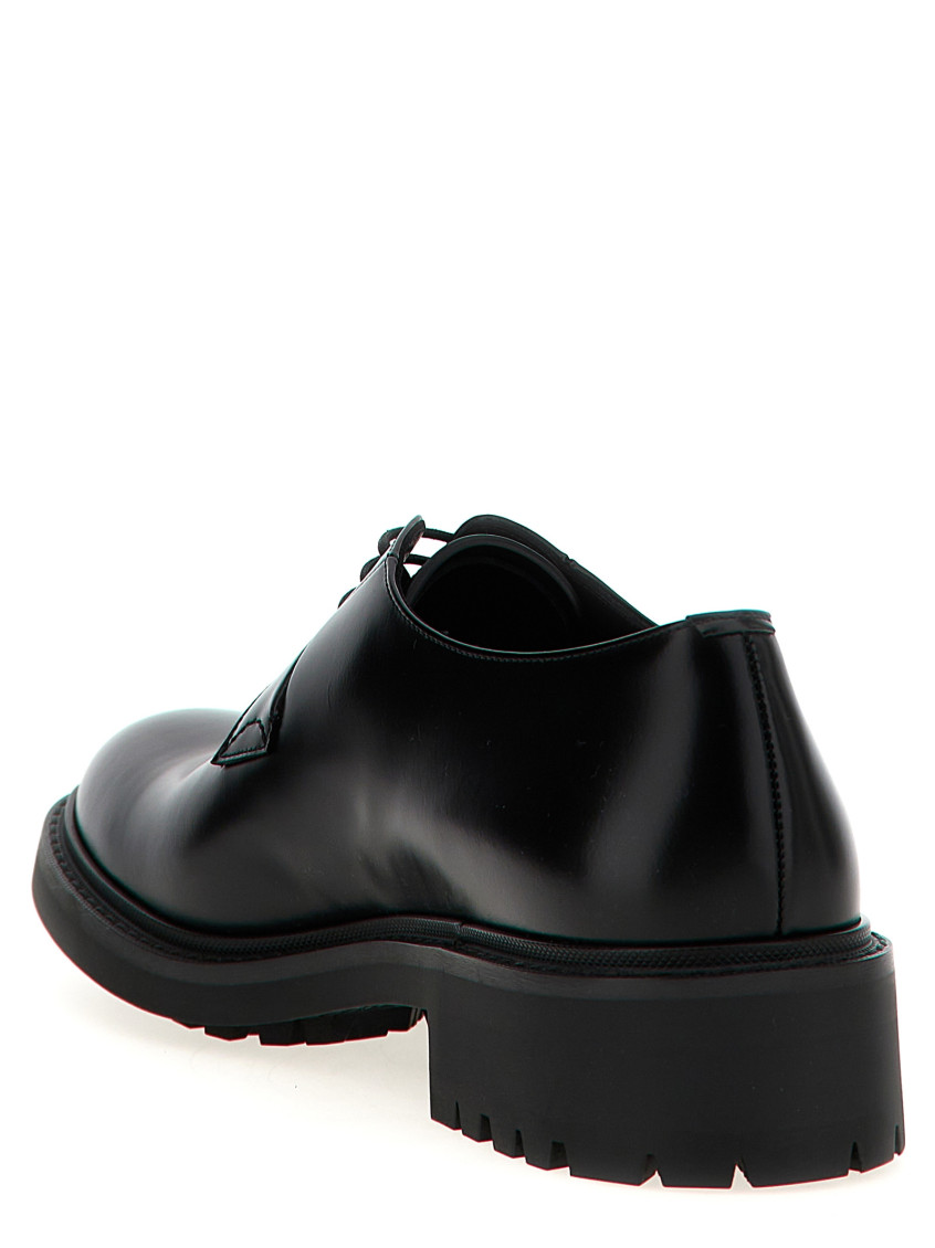 Saint Laurent Black Antoine Lace Up Shoes for Men Online USA at