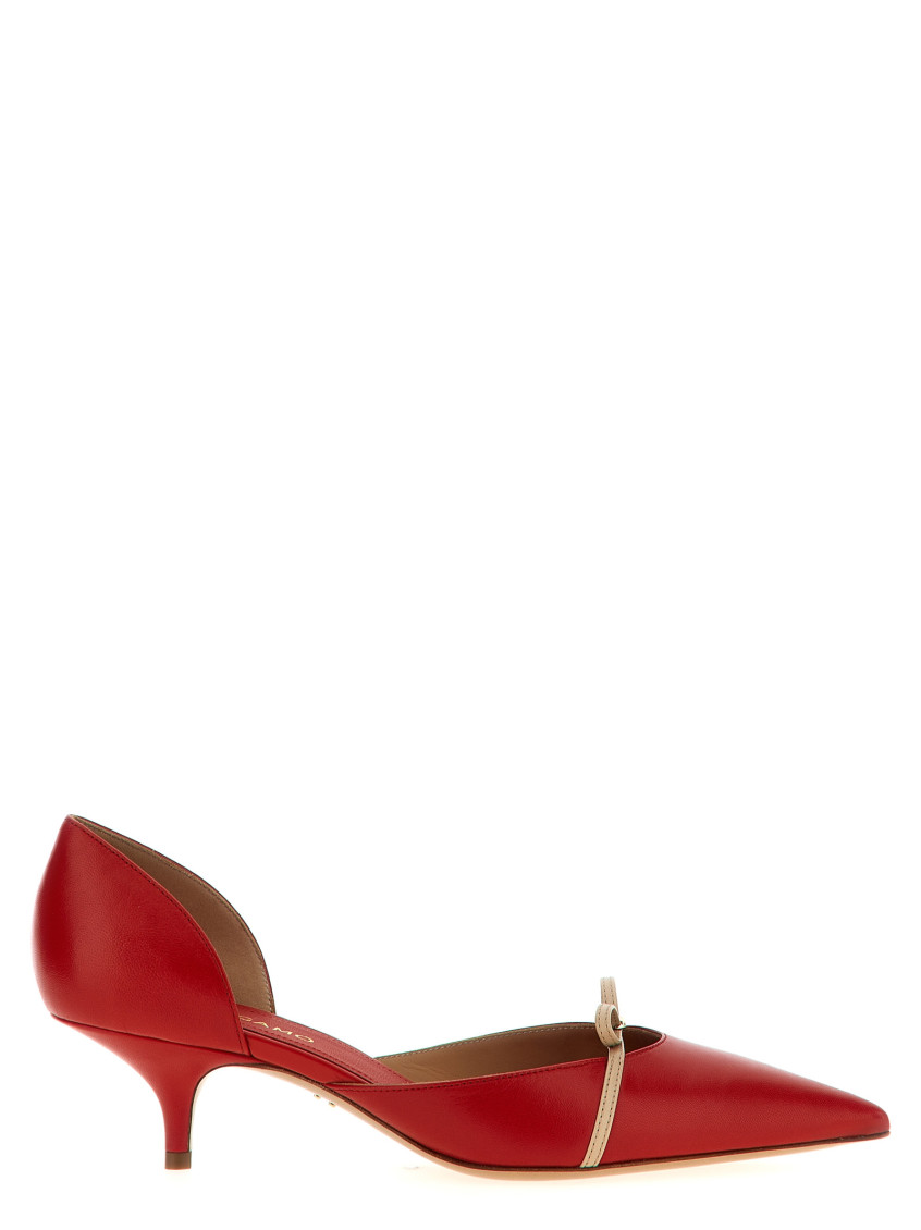 Ferragamo Gyoia Pointed High Heels In Red