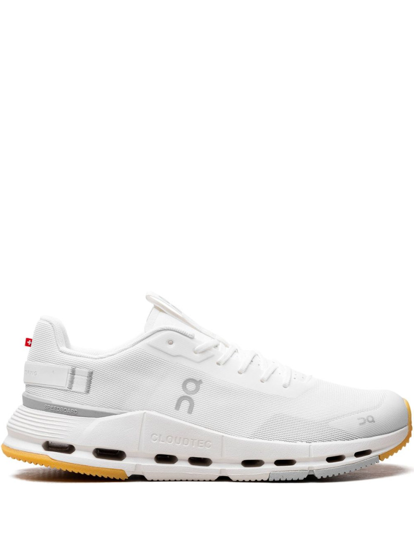 On Running White Cloudnova Form 2 Sneakers In White