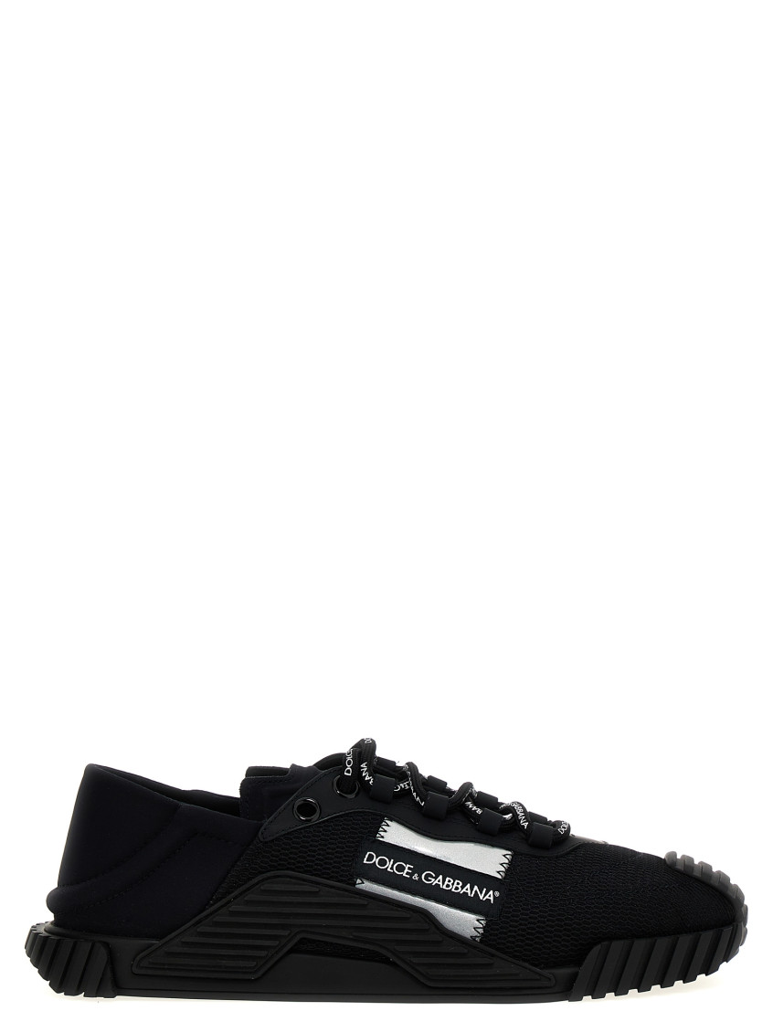 Dolce & Gabbana Low-cut Casual Sneakers In Black
