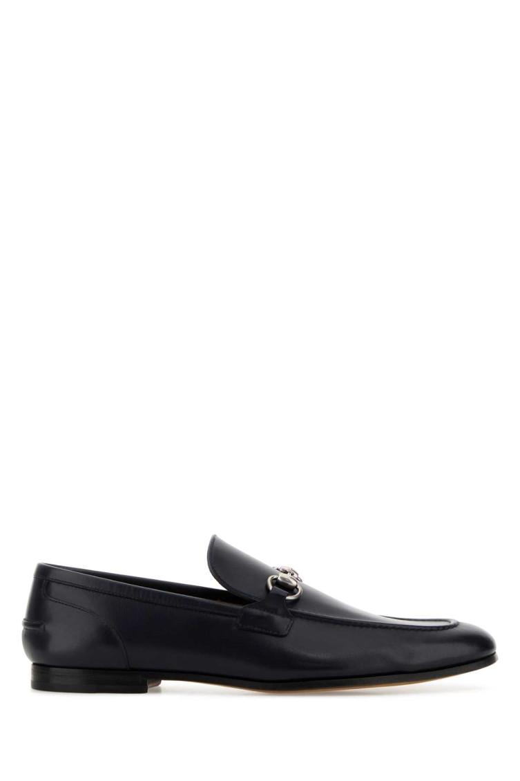 Gucci Black Slip On Loafers for Men Online USA at Darveys.com display picture 3
