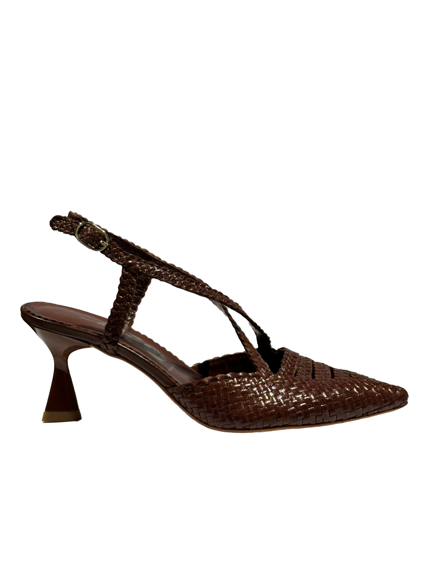 Le Silla Dark Brown Glida Pumps In Dark Brown