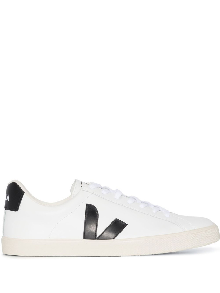 Shop Veja White Lace Up Sneaker