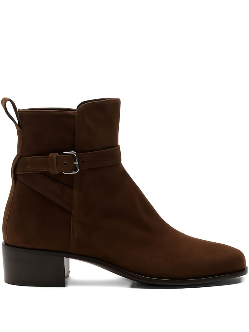 Church's Brown Ankle Boots In Brown