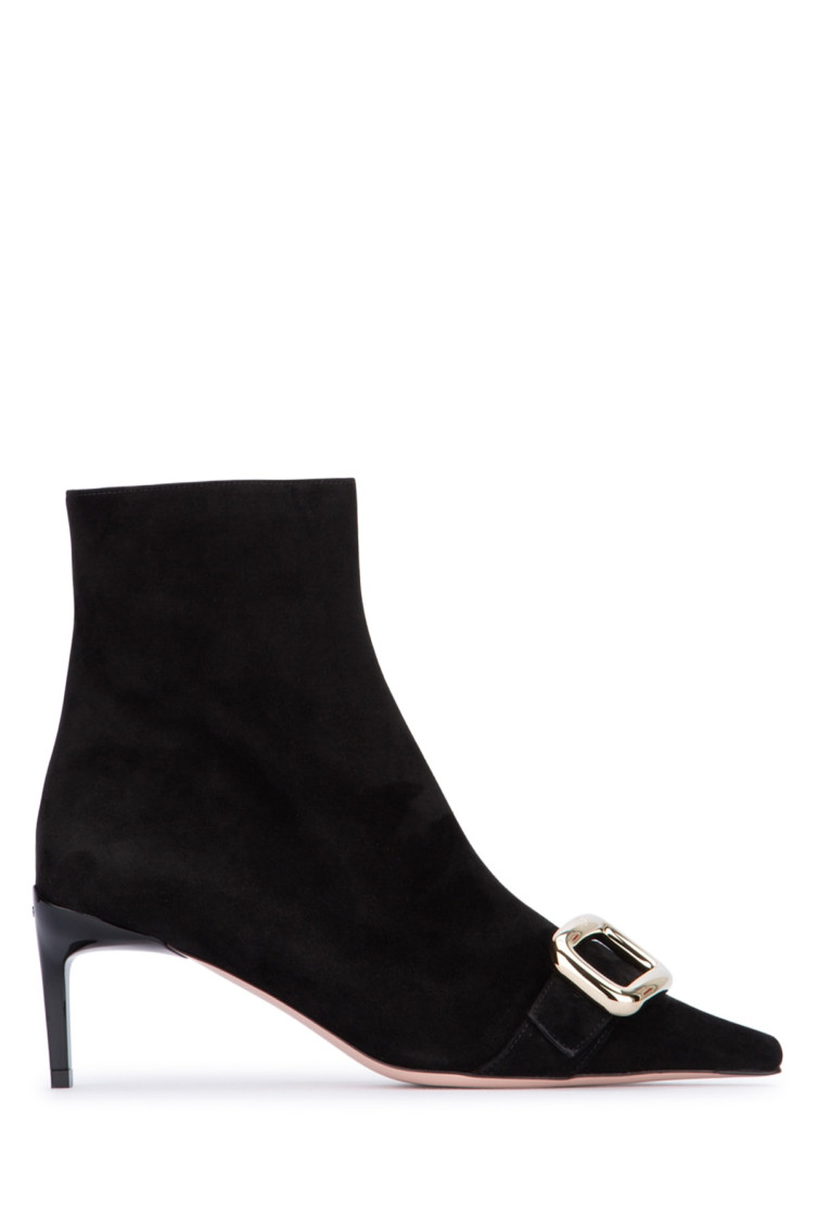 Roger Vivier Women Choc Bootie 55 In Black