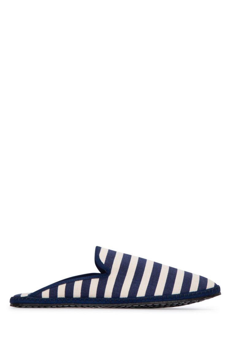 VIBI VENEZIA BLUE SLIP ON SLIDES