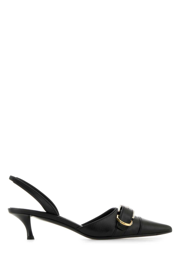 Shop Givenchy Black Slingback Pumps