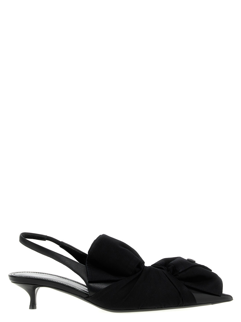 Balenciaga Knife Chemise Pumps Black In Multi