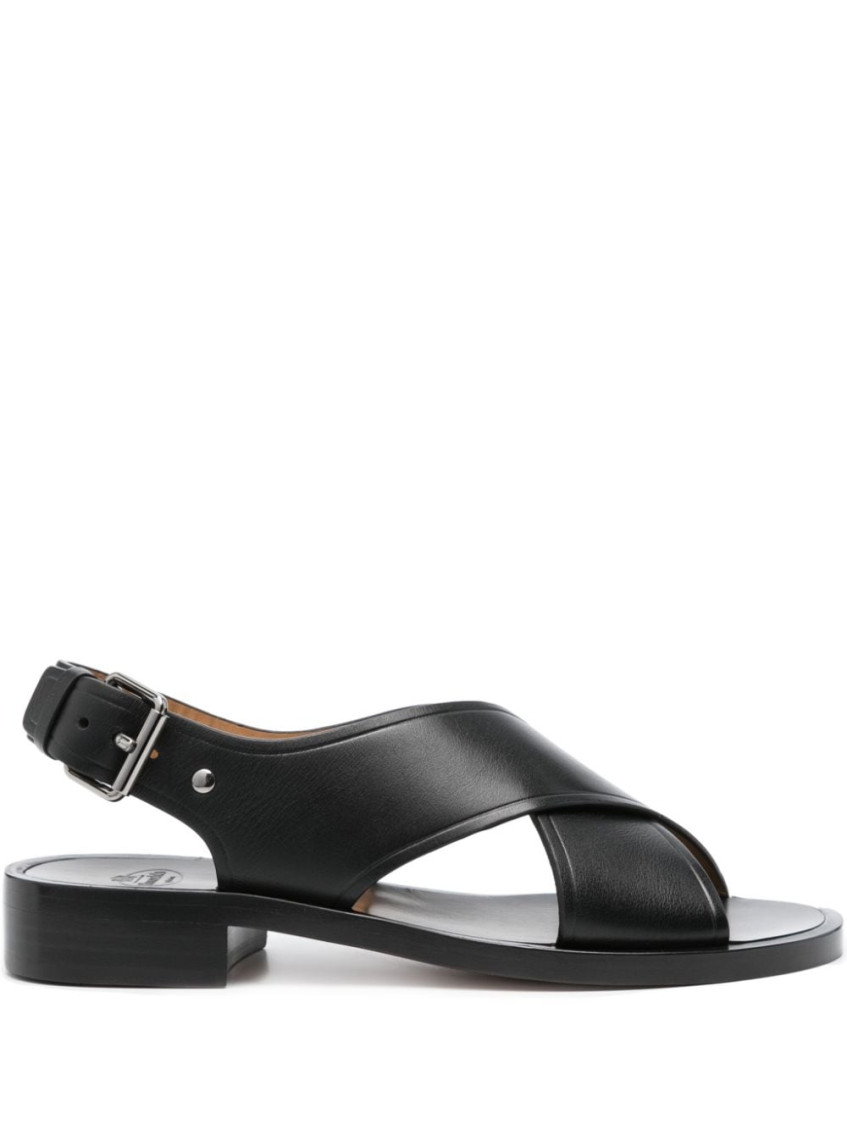 Church's Rondha Crossover Sandals Shoes In Black