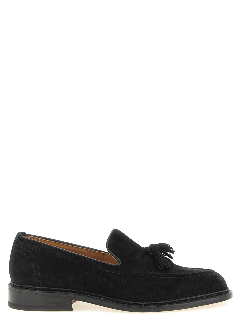 Tricker's Black Solid Elton Loafers for Men Online India at