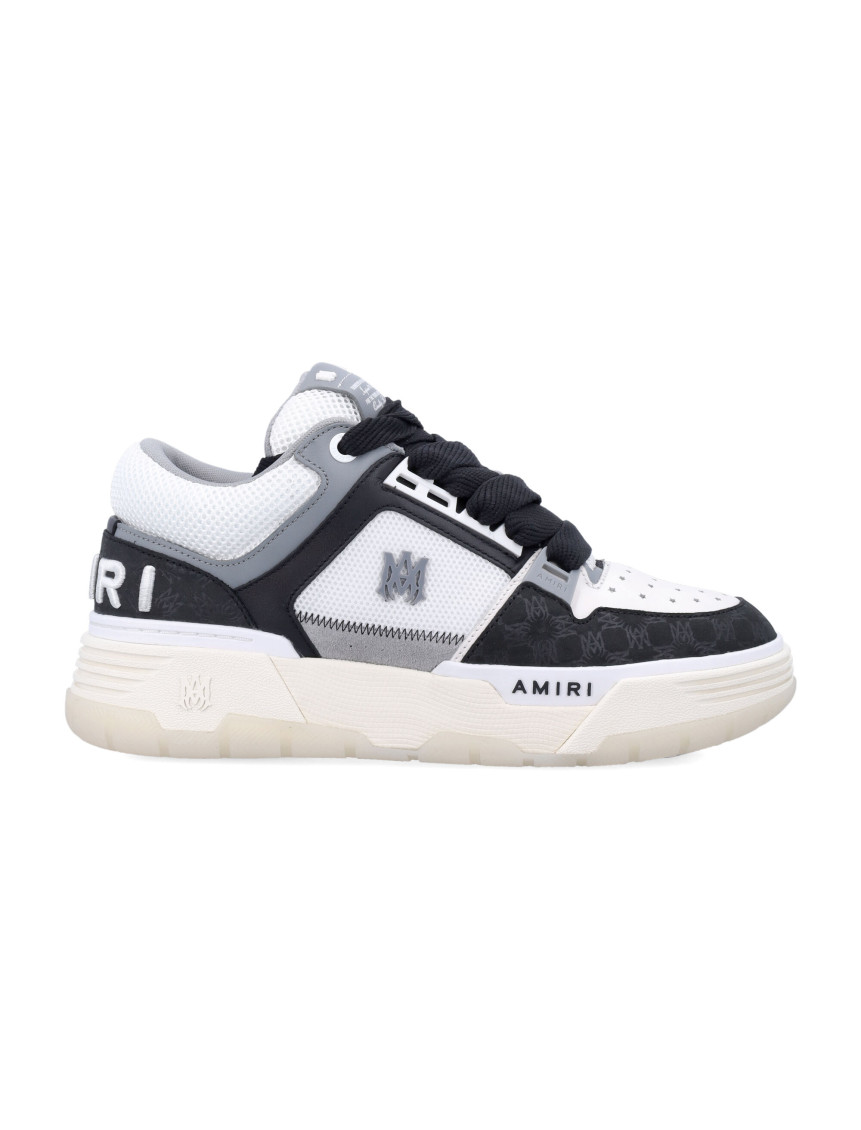 Amiri Ma1 Sneakers In White Leather And Fabric In Multi
