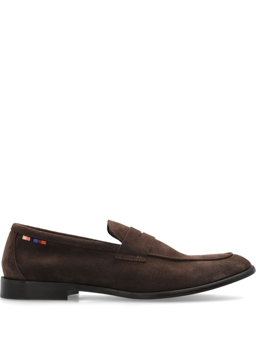 PAUL SMITH BROWN SUEDE LOAFERS